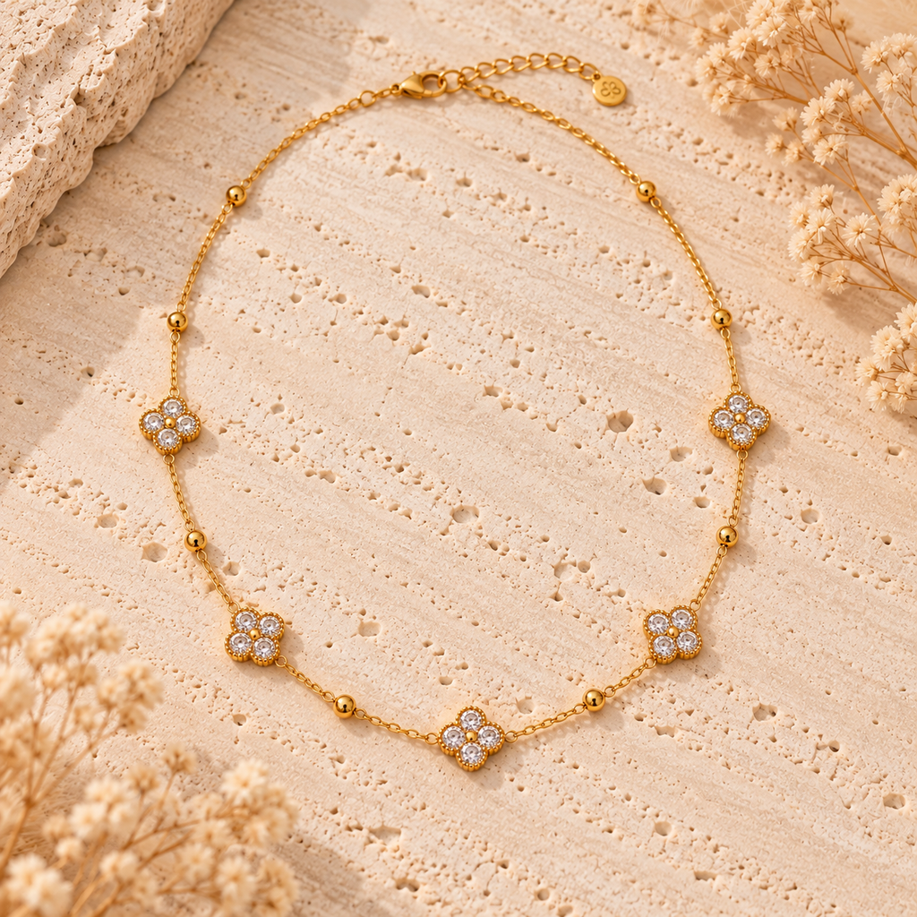 Collier Clara en acier inoxydable
