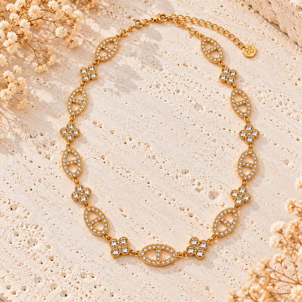 Collier Aline en acier inoxydable