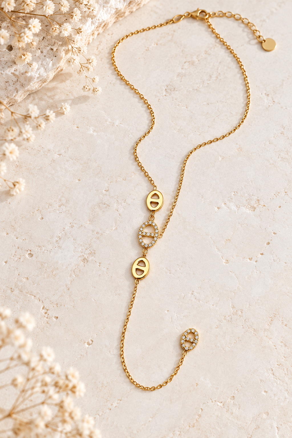 Collier Dorine en acier inoxydable
