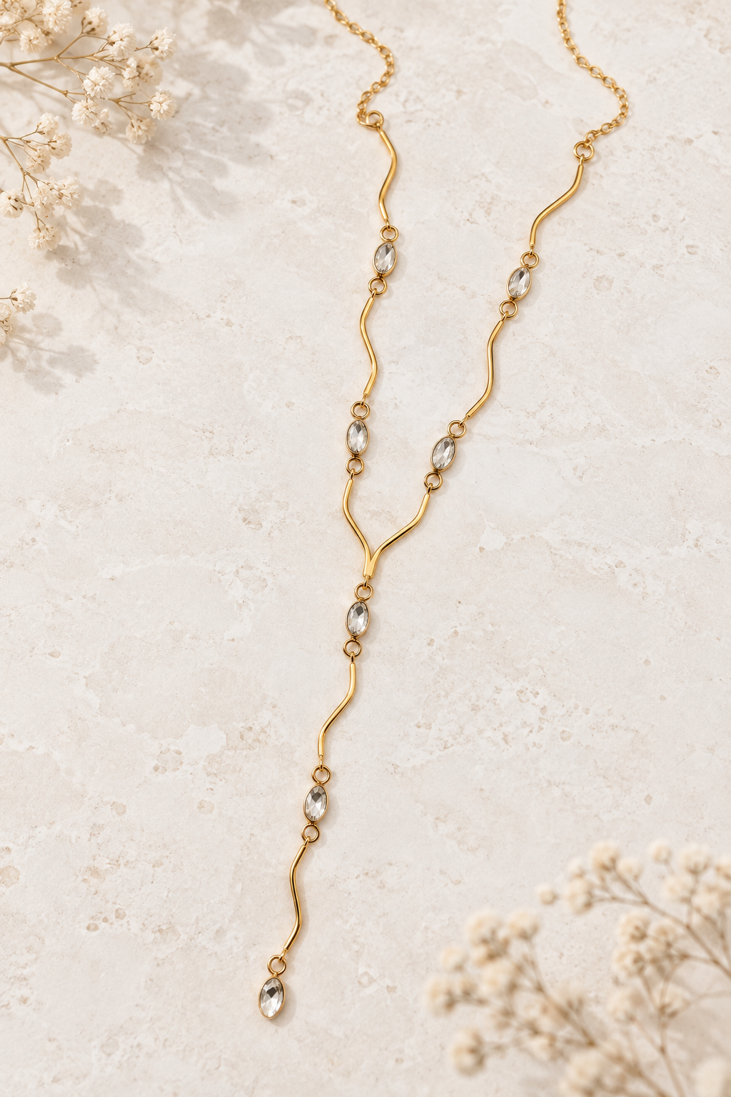 Collier Y Leny en acier inoxydable