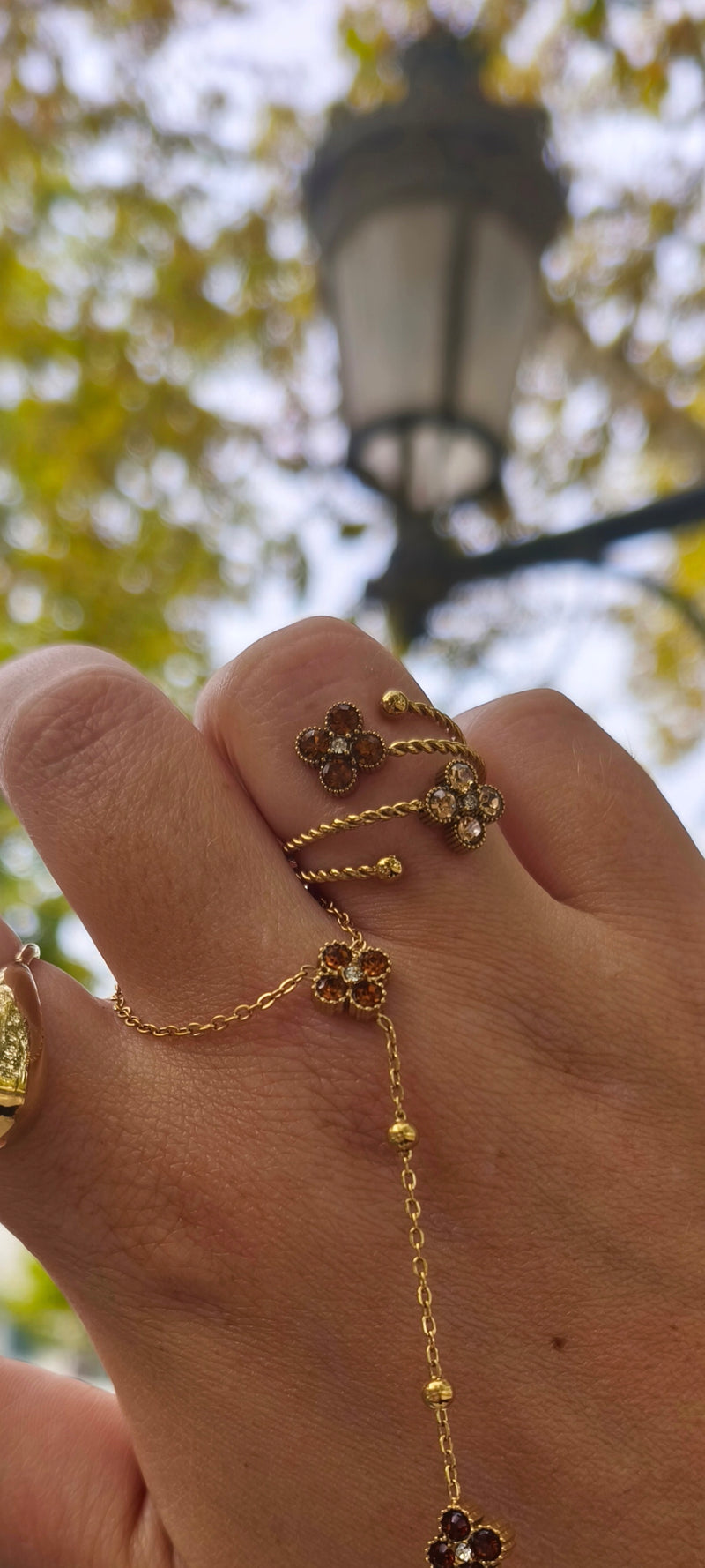 Bague Ninon en acier inoxydable