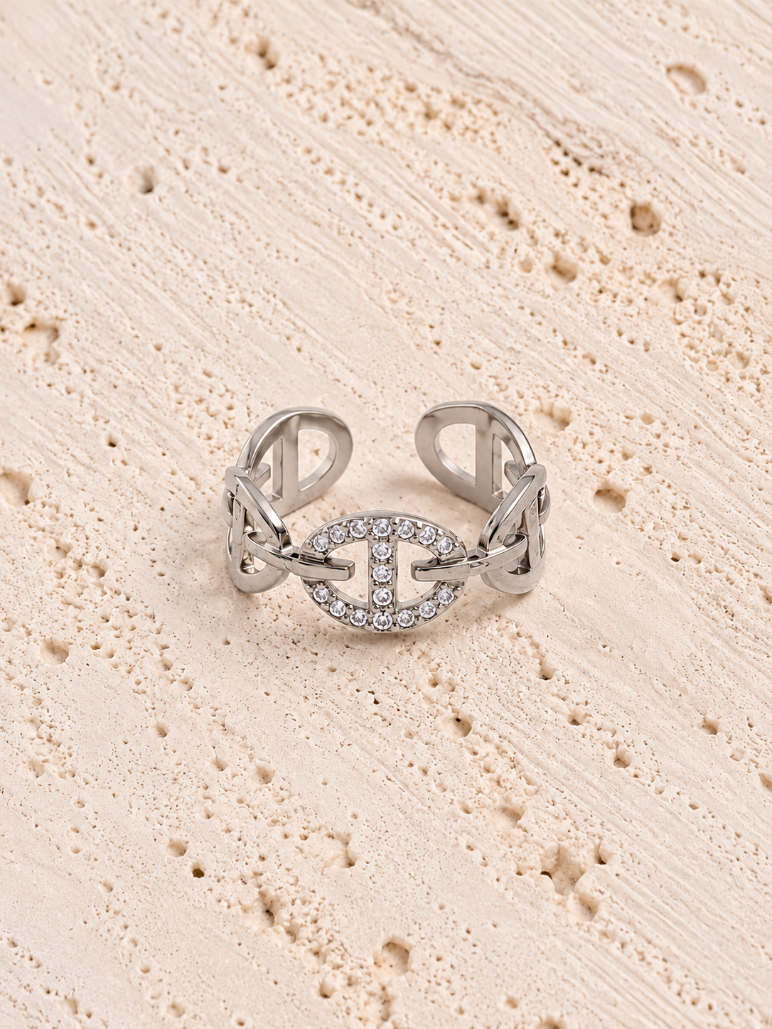 Bague Maria en acier inoxydable