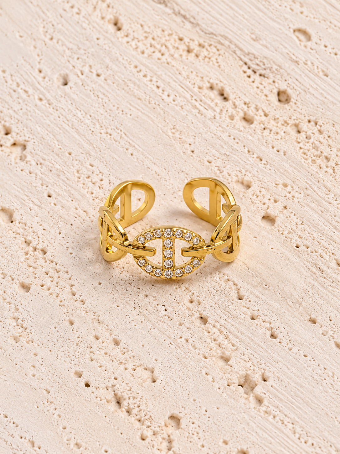 Bague Maria en acier inoxydable