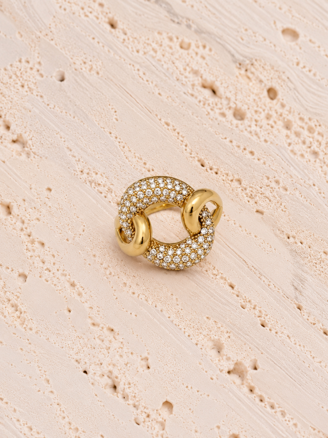Bague Amelia en acier inoxydable