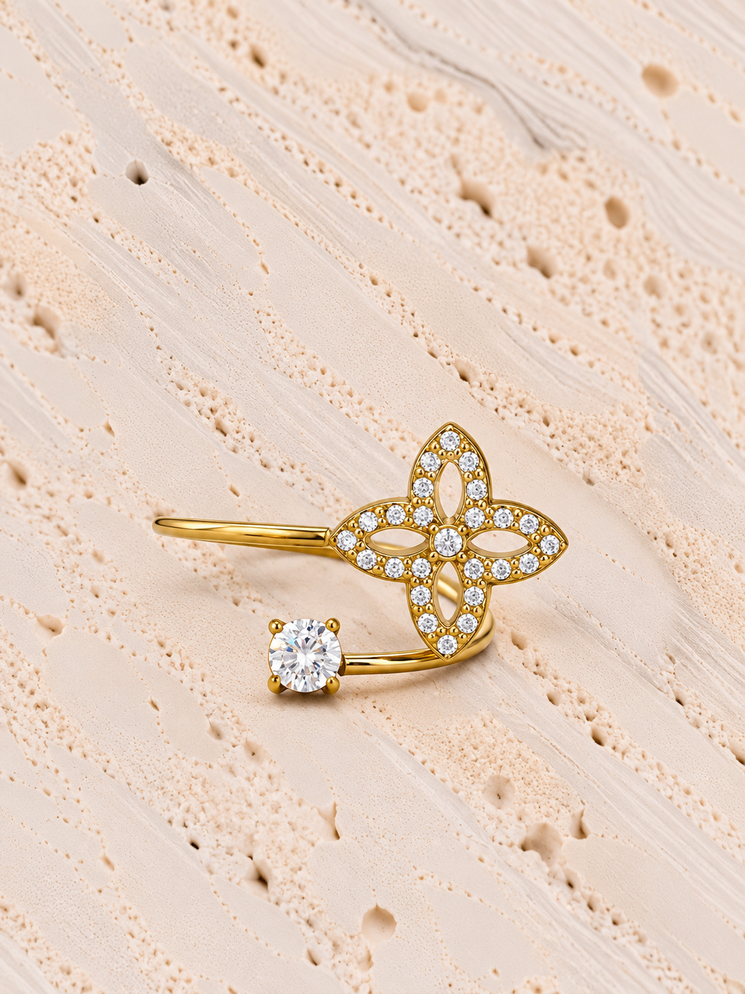 Bague Aveline en acier inoxydable