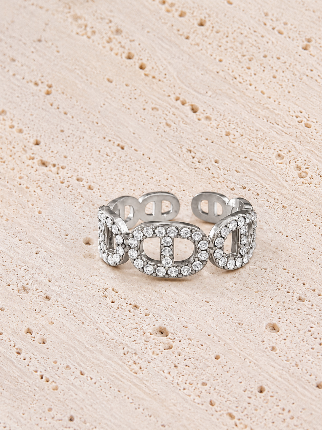 Bague Nina en acier inoxydable
