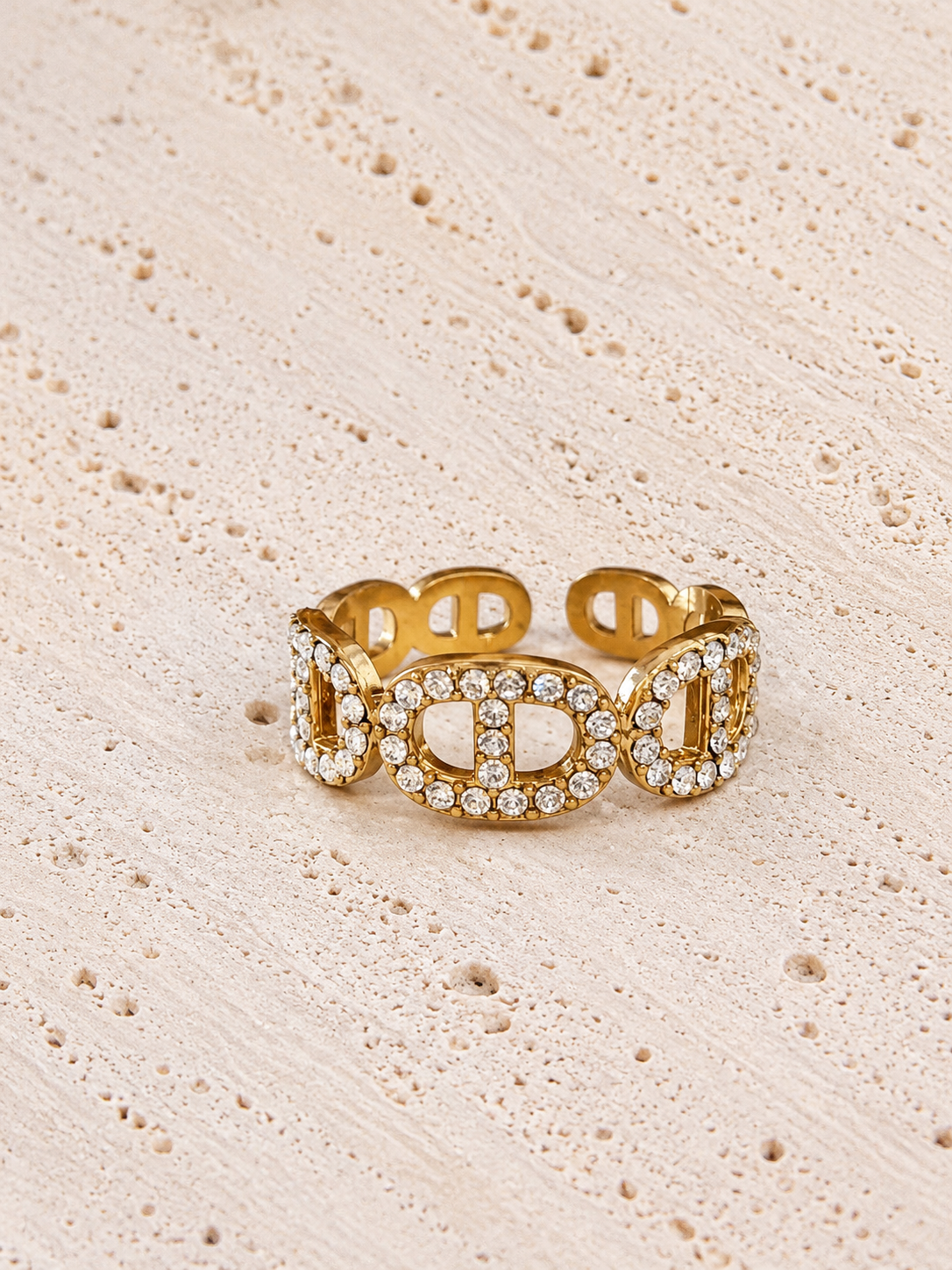 Bague Nina en acier inoxydable