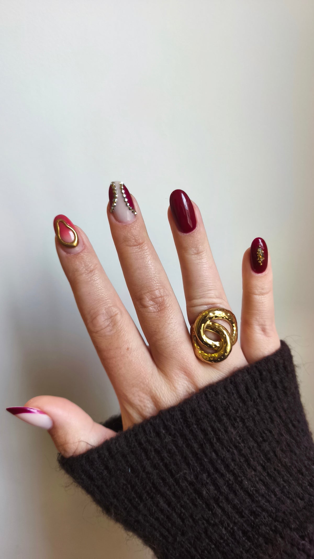 Bague Esther en acier inoxydable