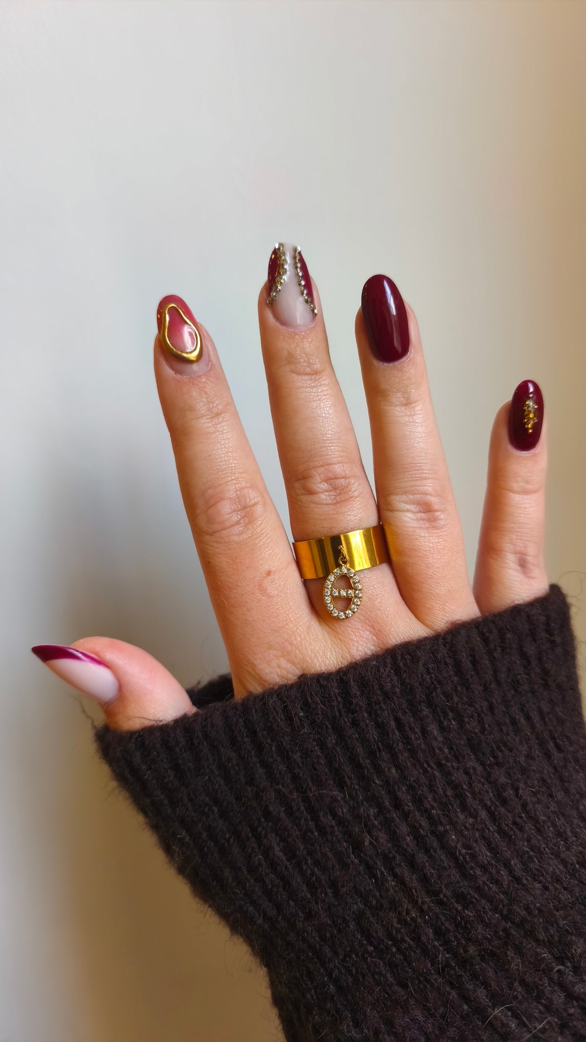Bague Mina en acier inoxydable