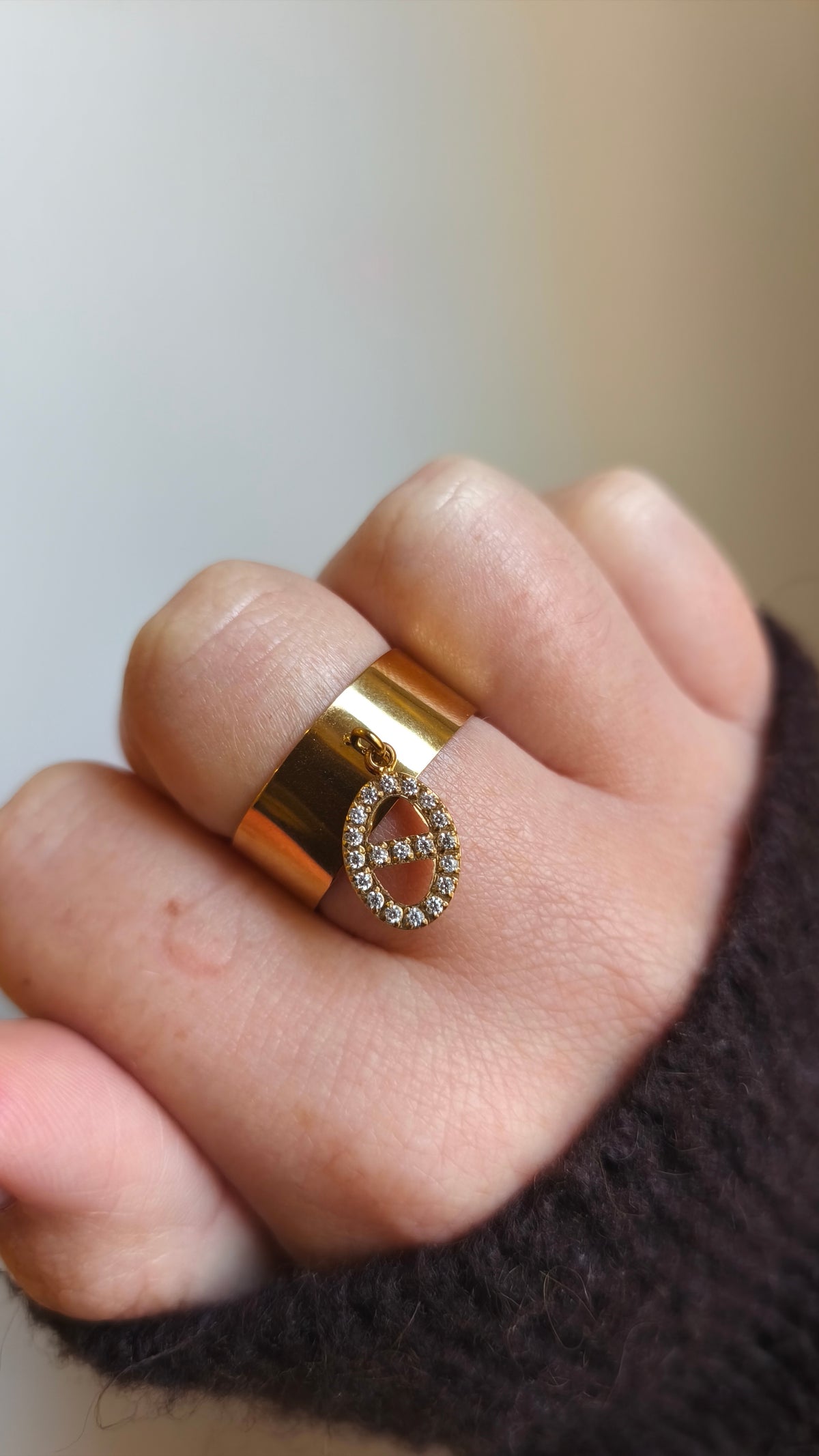 Bague Mina en acier inoxydable