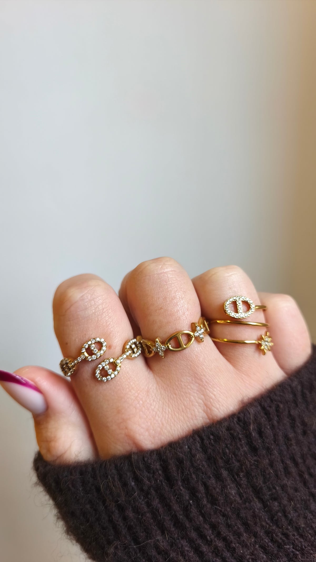 Bague Laurentine en acier inoxydable