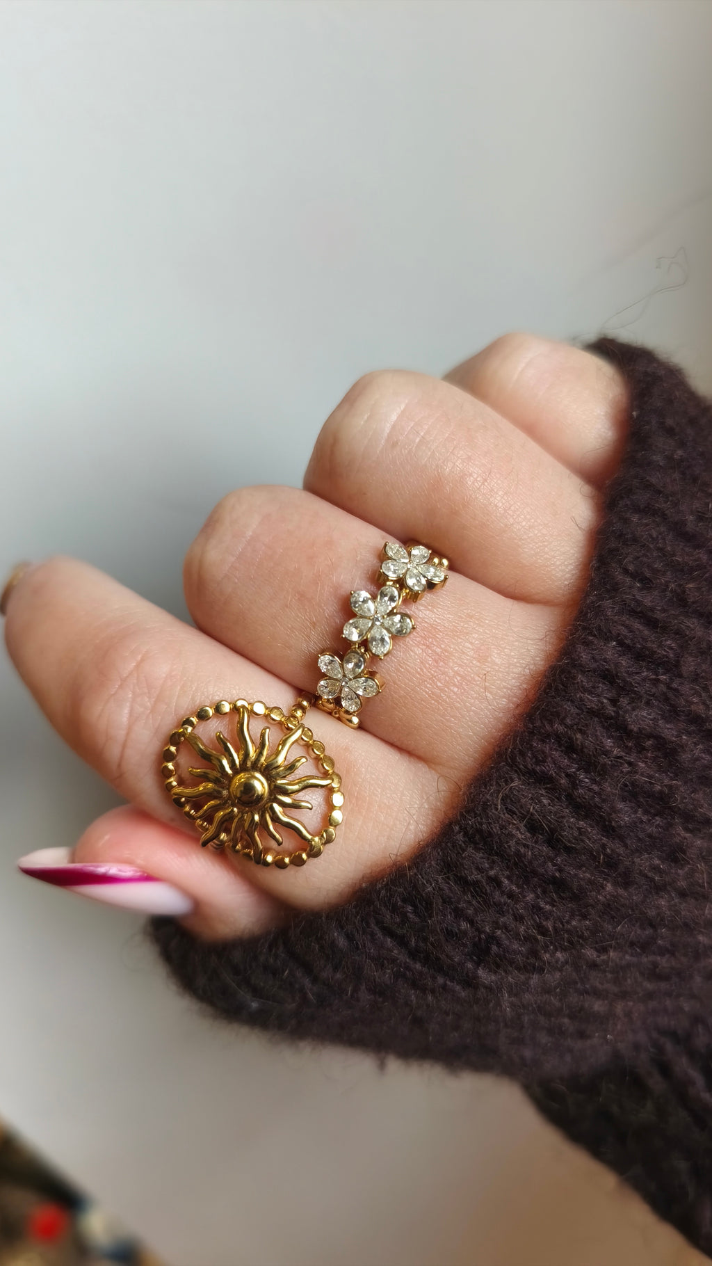 Bague Luis en acier inoxydable
