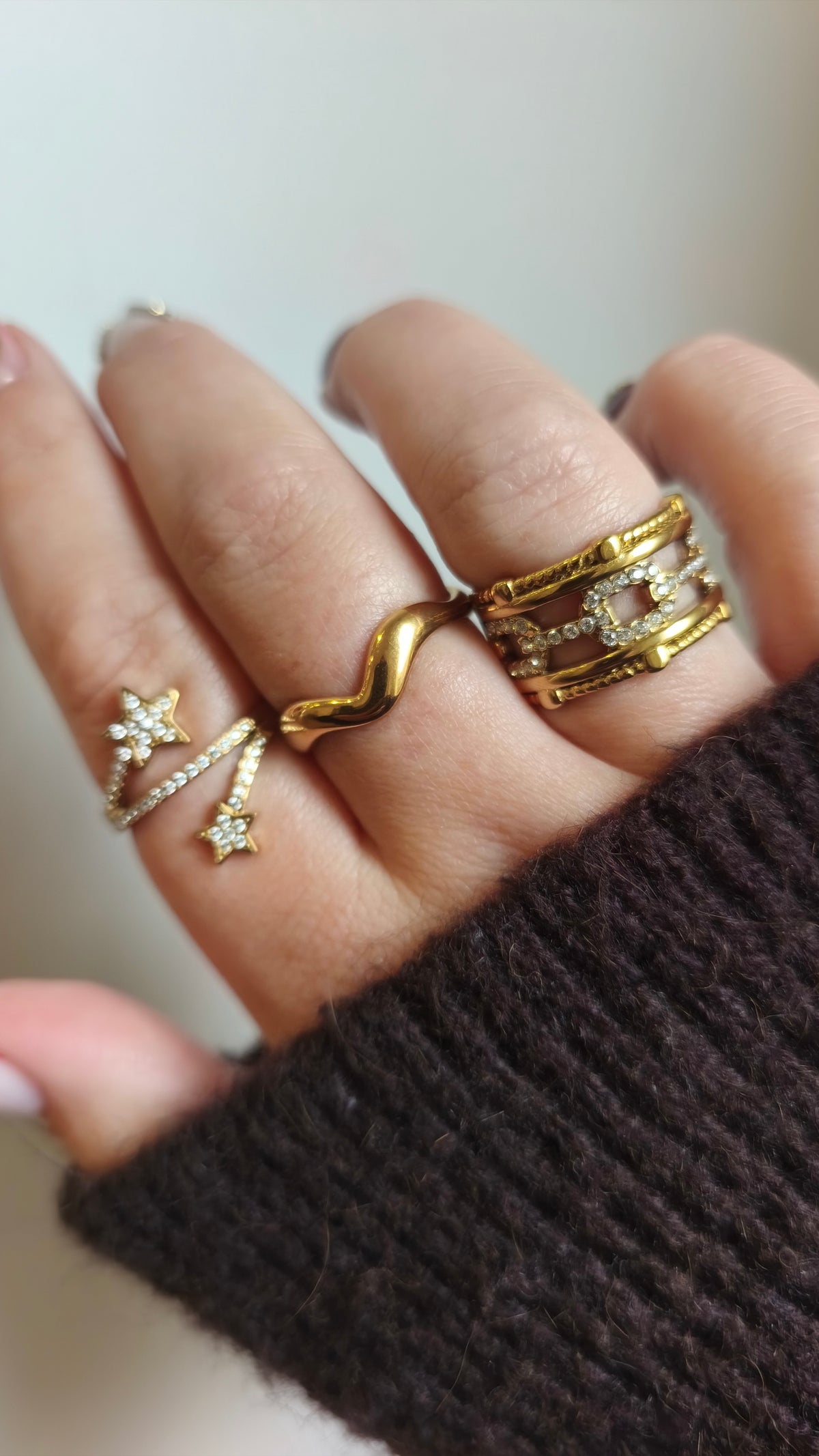 Bague Adrian en acier inoxydable
