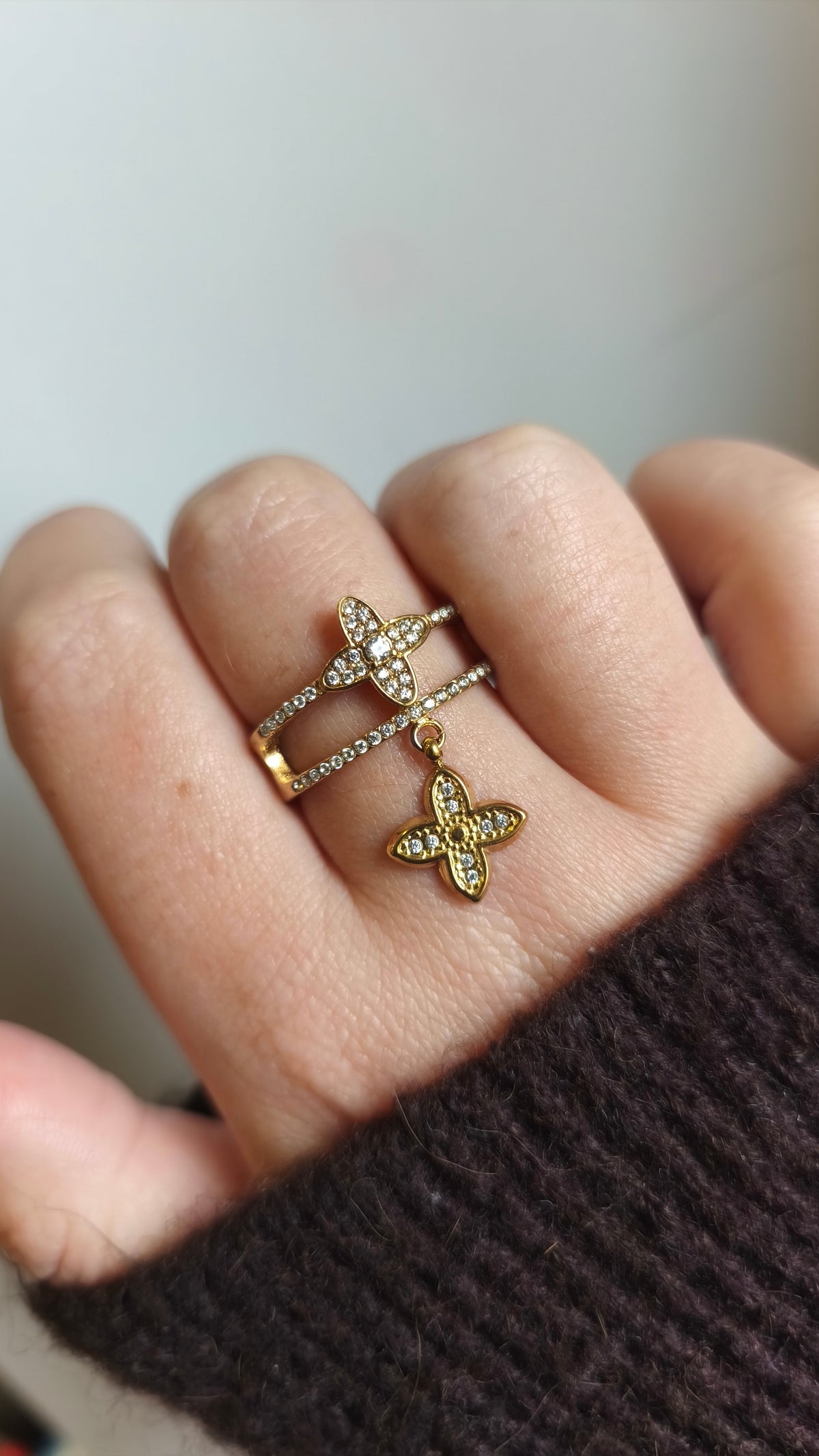Bague Charlie en acier inoxydable