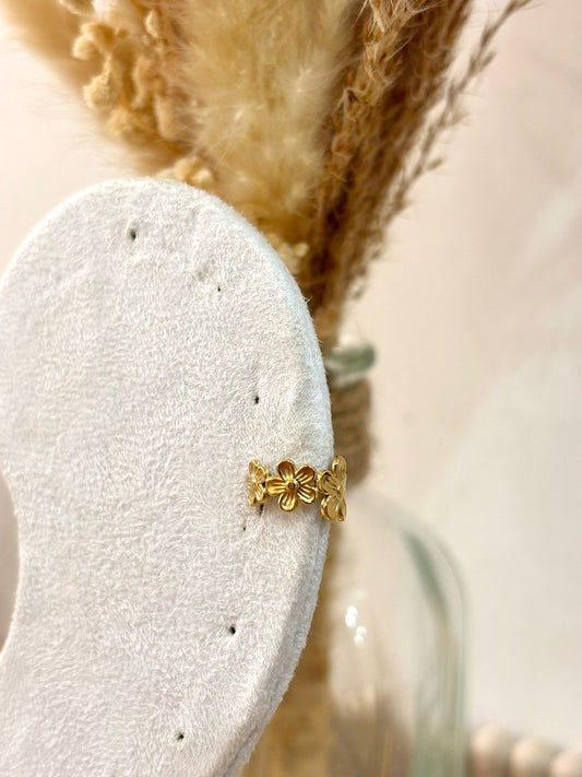 Bijou d'oreille Celestine en acier inoxydable