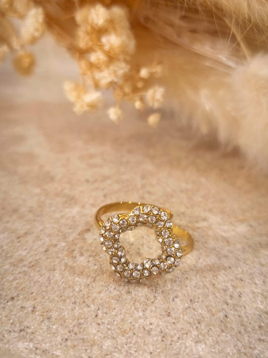 Bague Jade en acier inoxydable