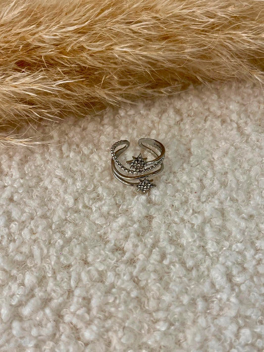 Bague Nathalie en acier inoxydable