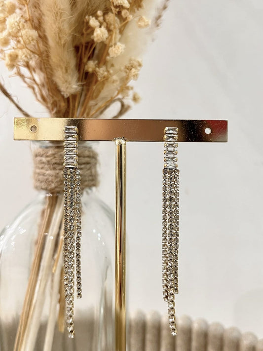 Boucles d'oreilles Elodie en acier inoxydable