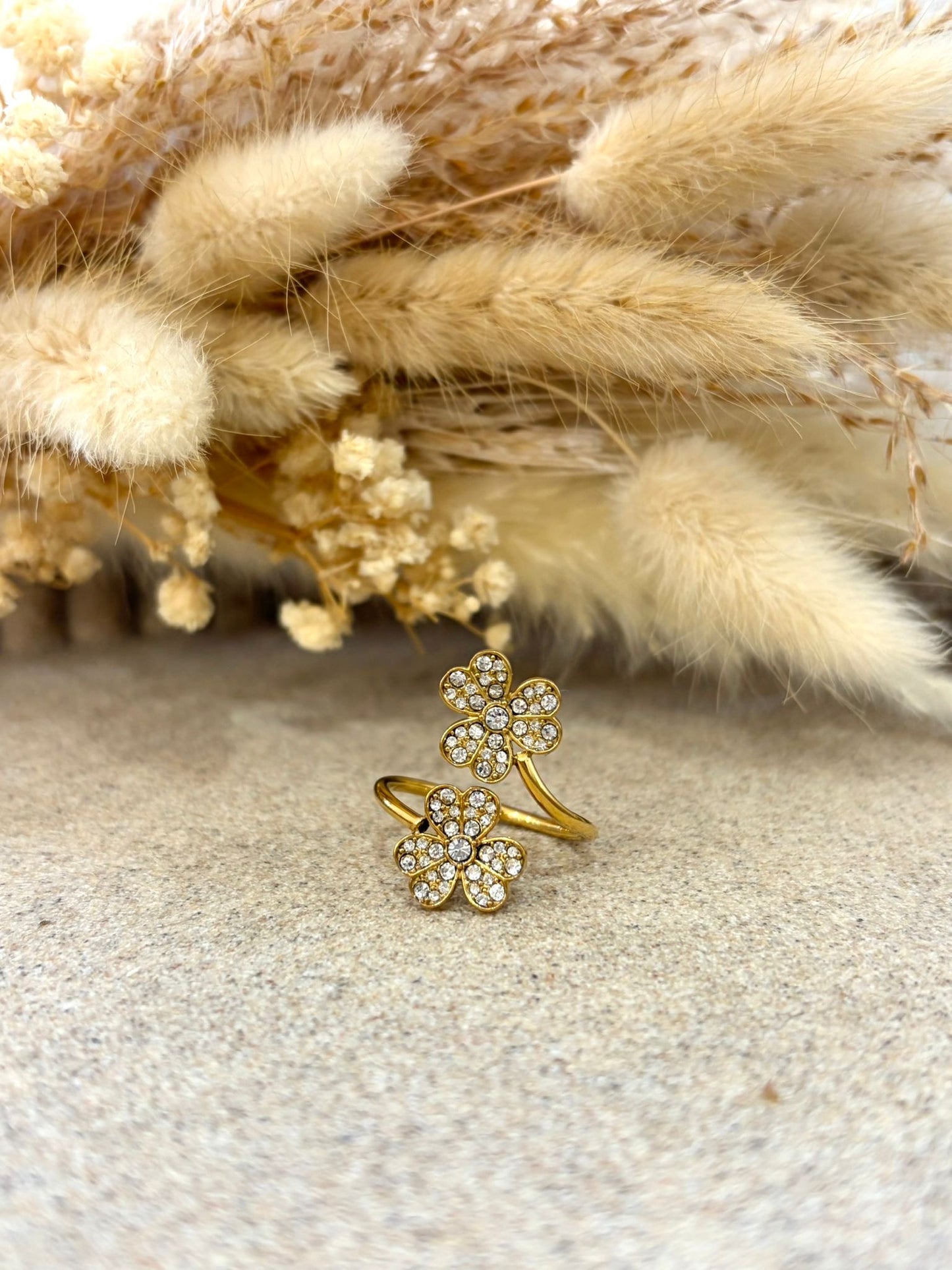 Bague Deliane en acier inoxydable