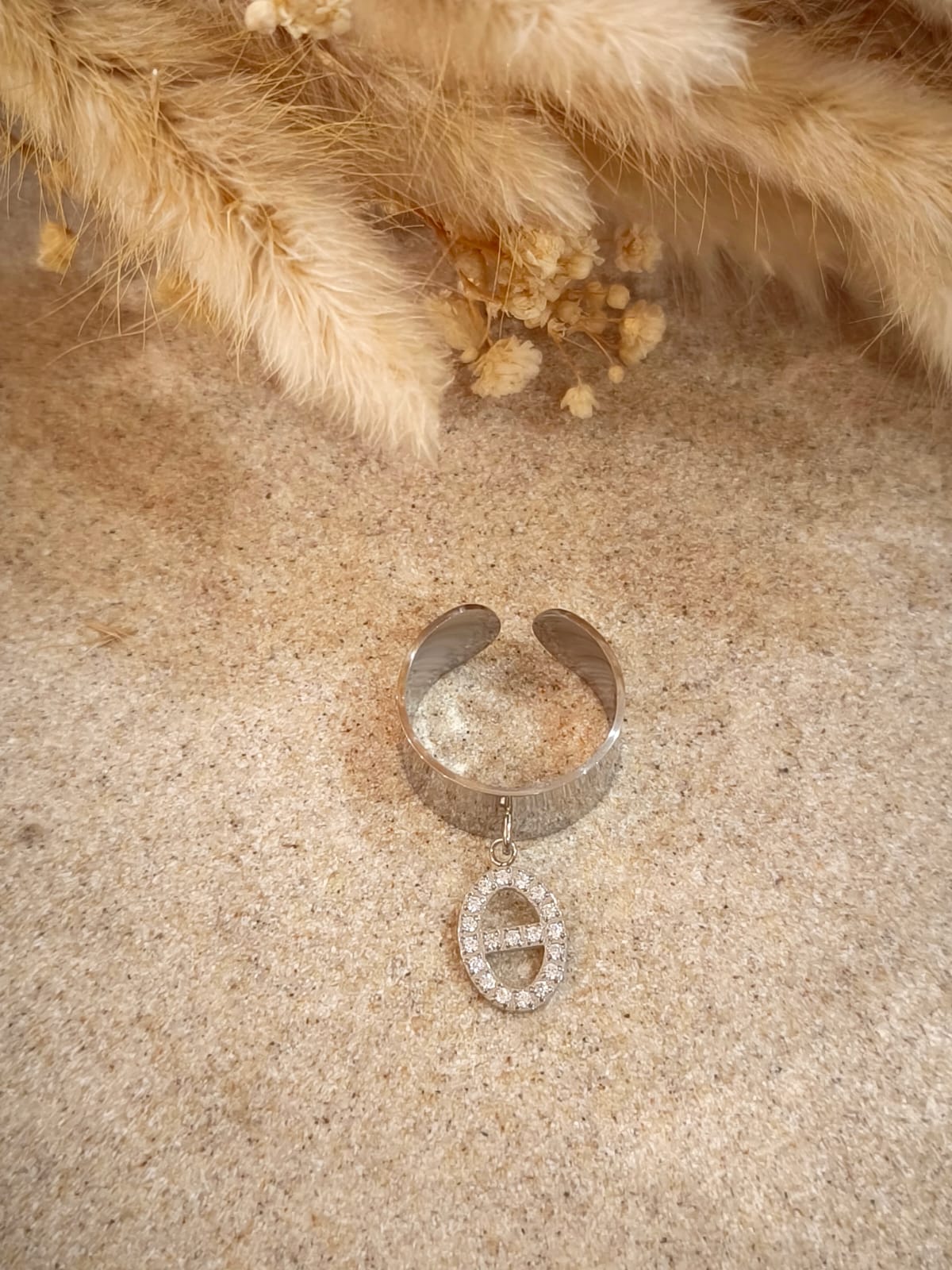 Bague Mina en acier inoxydable