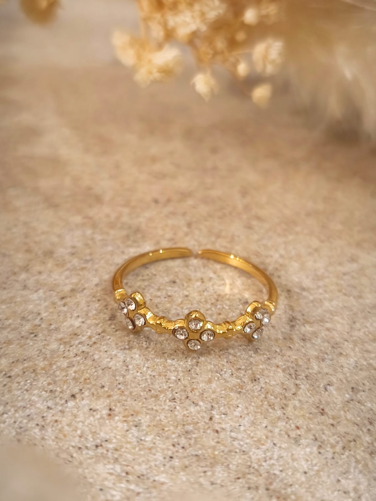 Bague Lidy en acier inoxydable