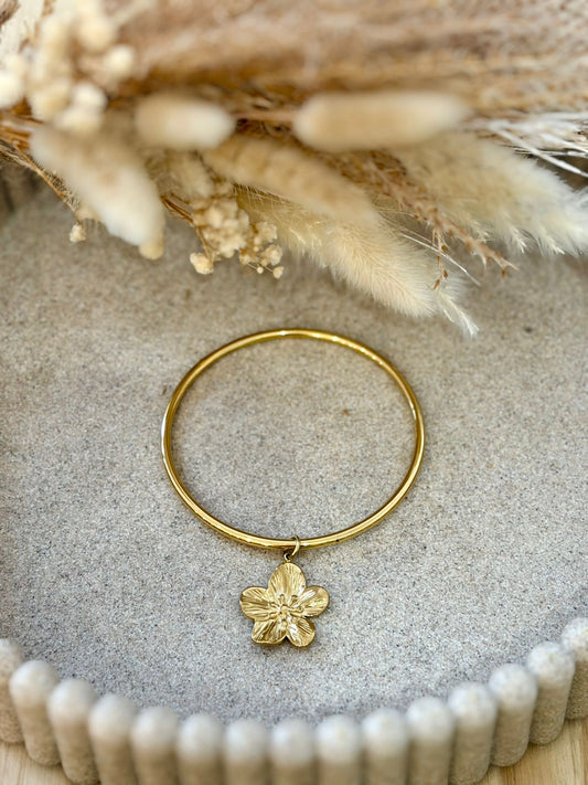 Jonc Eugénie en acier inoxydable