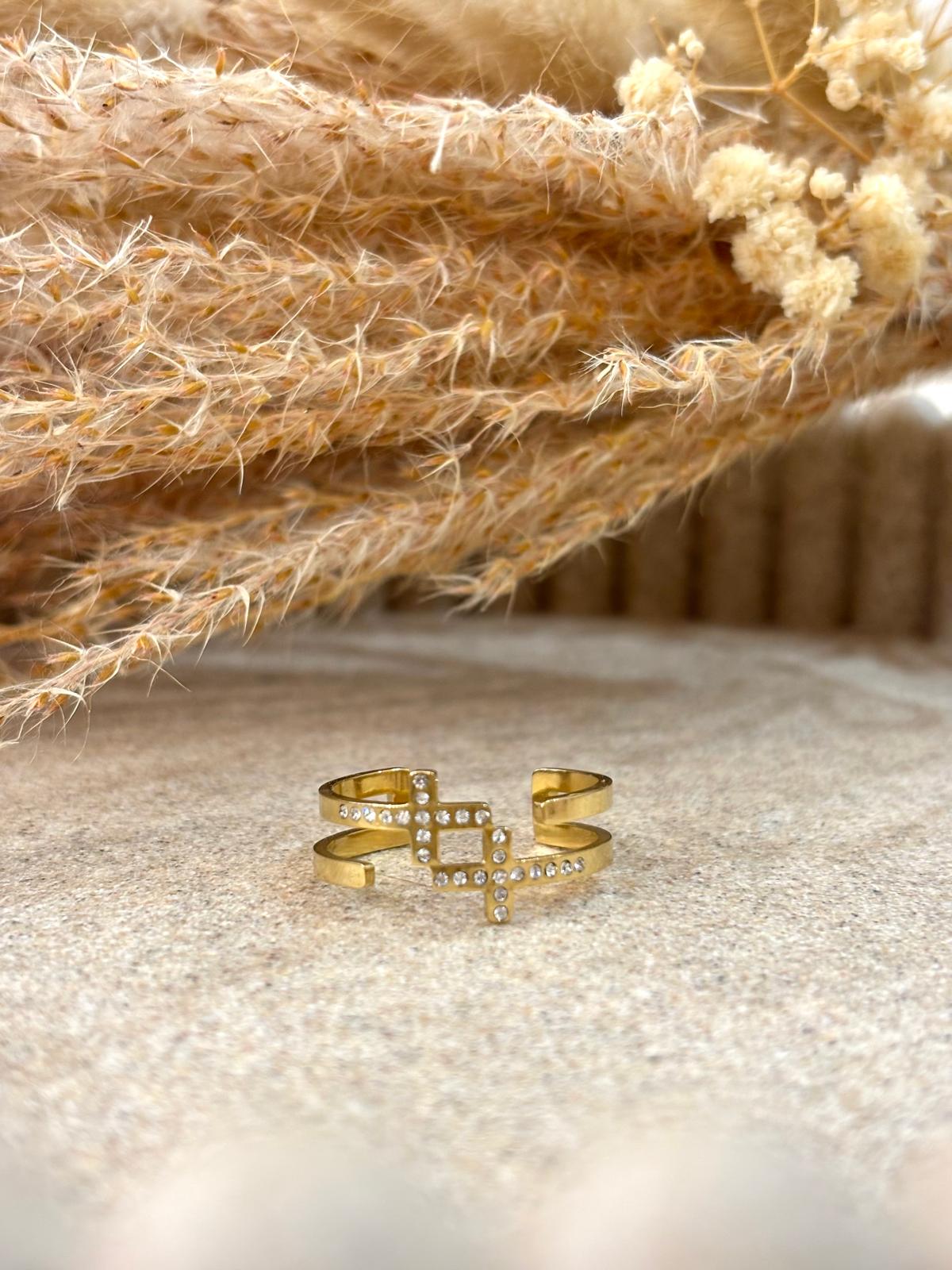 Bague Oréa en acier inoxydable