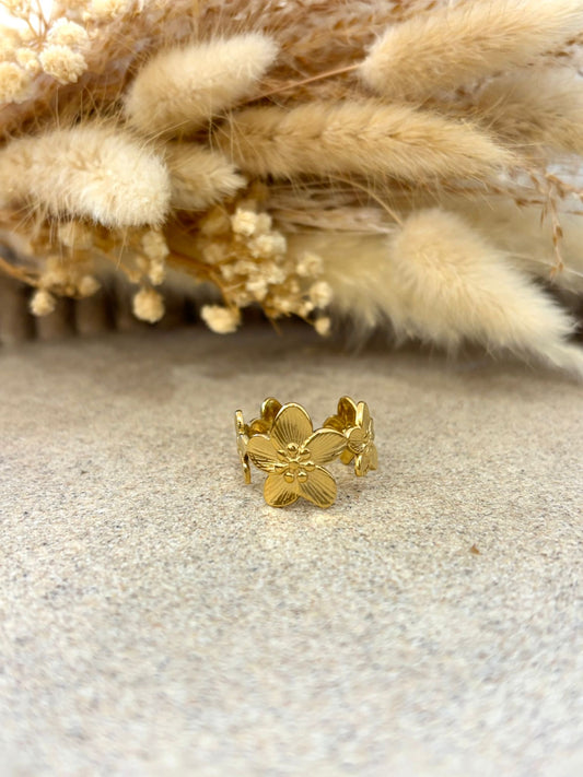 Bague Nivane en acier inoxydable