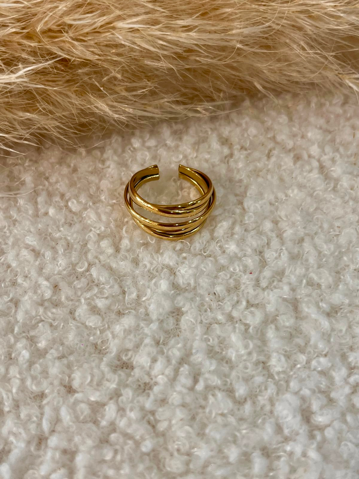 Bague Catherine en acier inoxydable