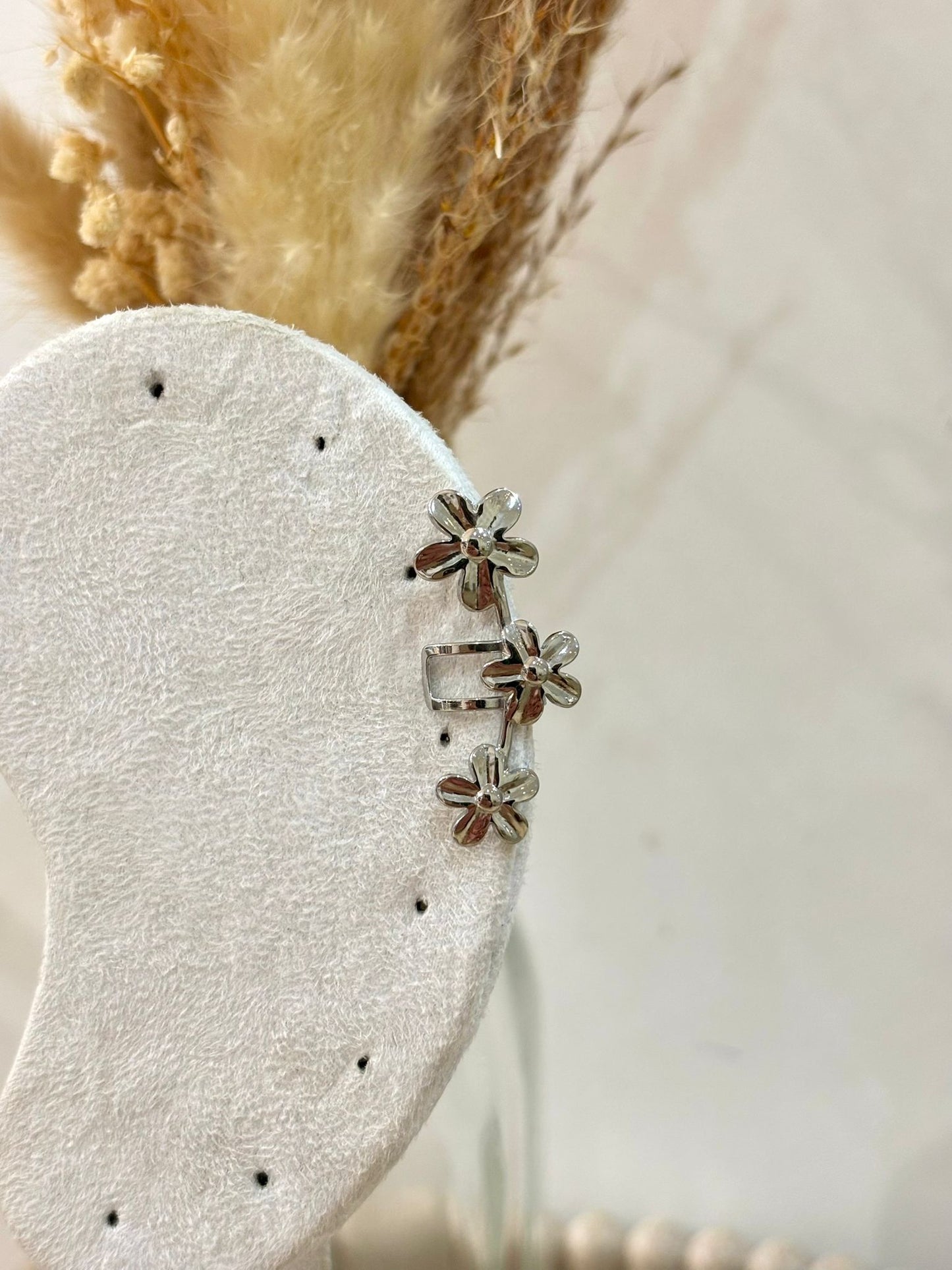 Bijou d'oreille Néline en acier inoxydable