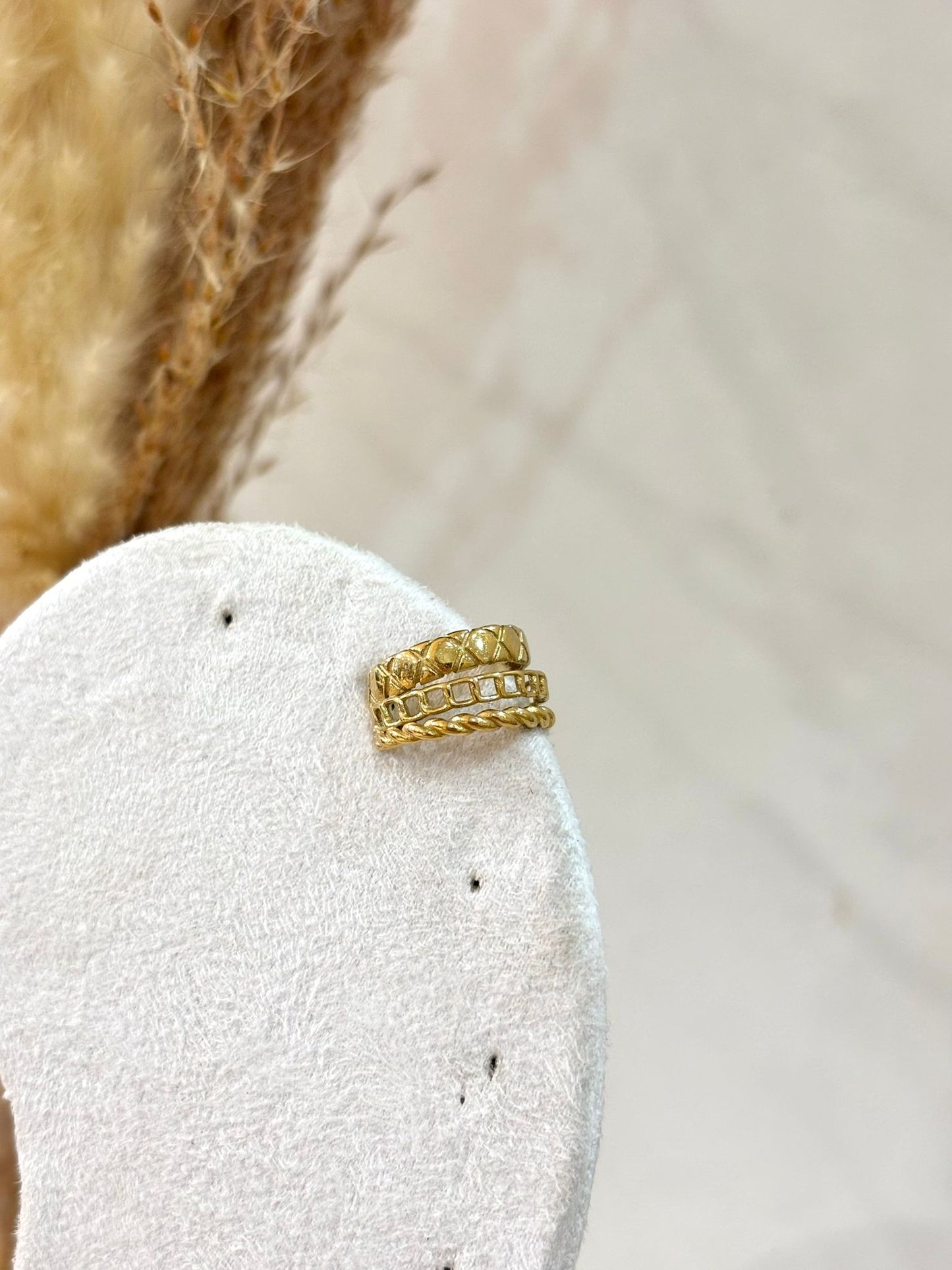 Bijou d'oreille Naelys en acier inoxydable