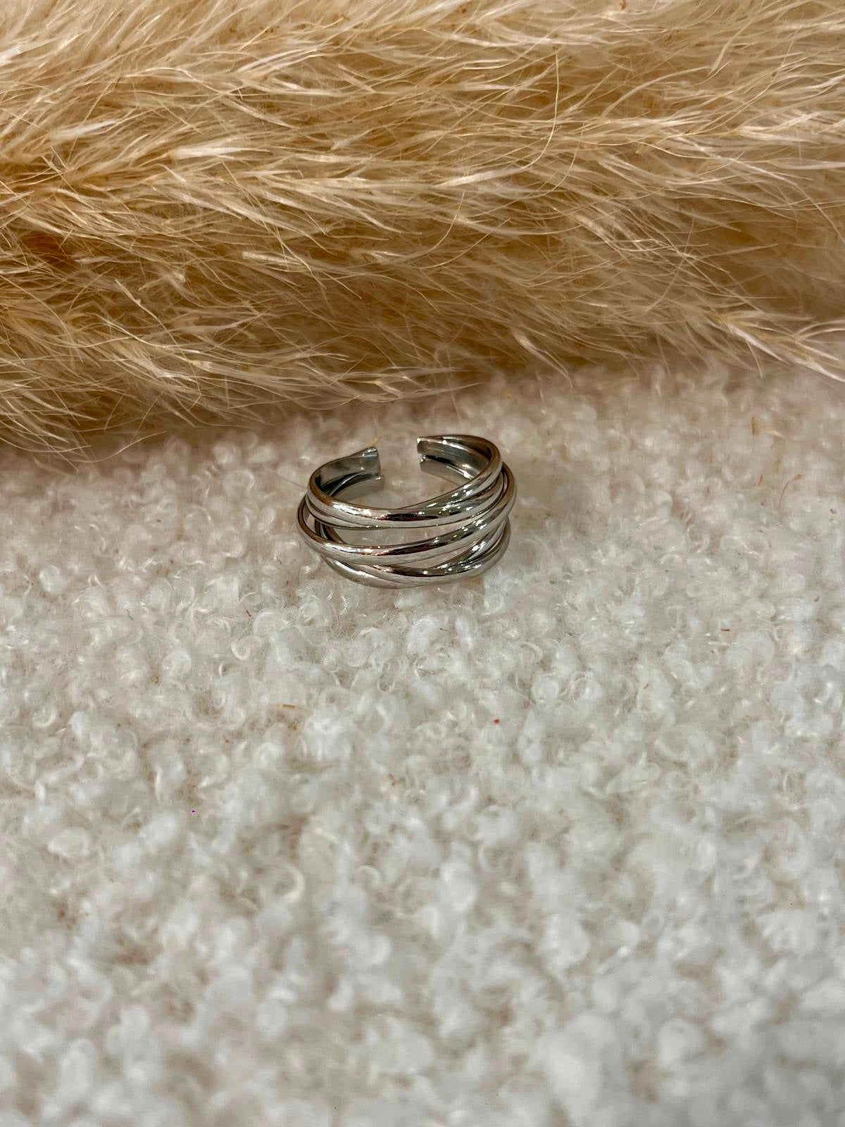 Bague Catherine en acier inoxydable