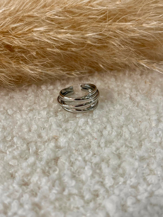 Bague Catherine en acier inoxydable