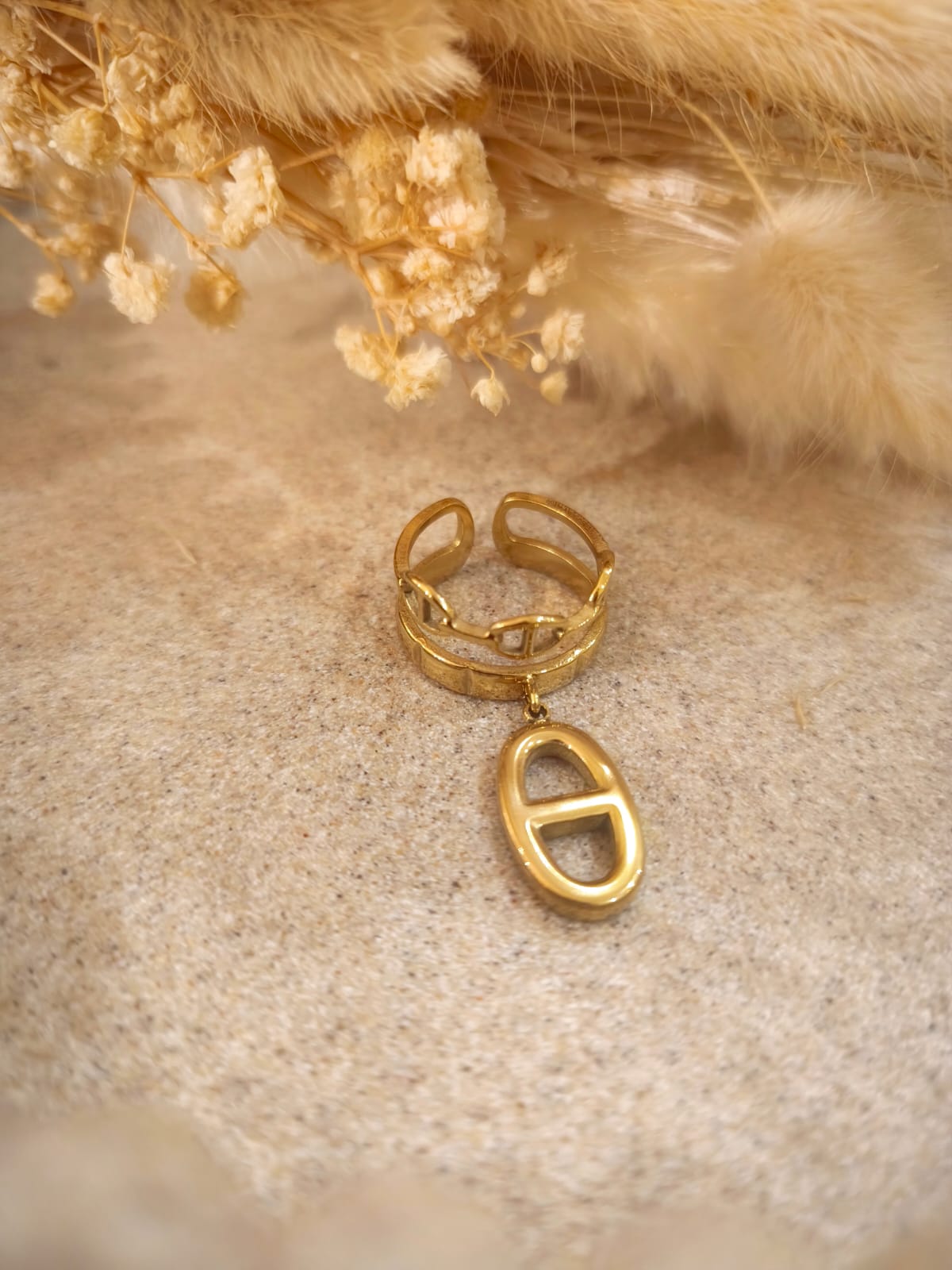 Bague Laure en acier inoxydable