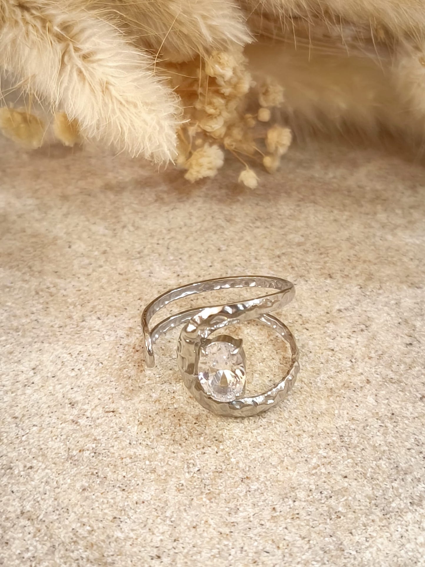 Bague Louisa en acier inoxydable