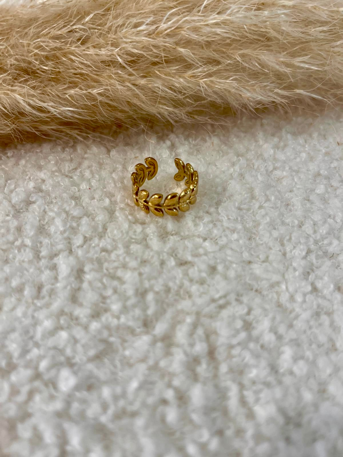 Bague Valentine en acier inoxydable