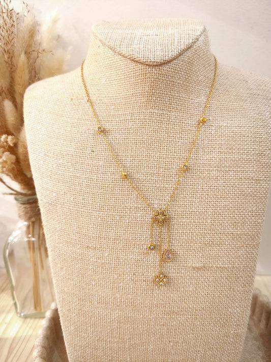 Collier Calista en acier inoxydable