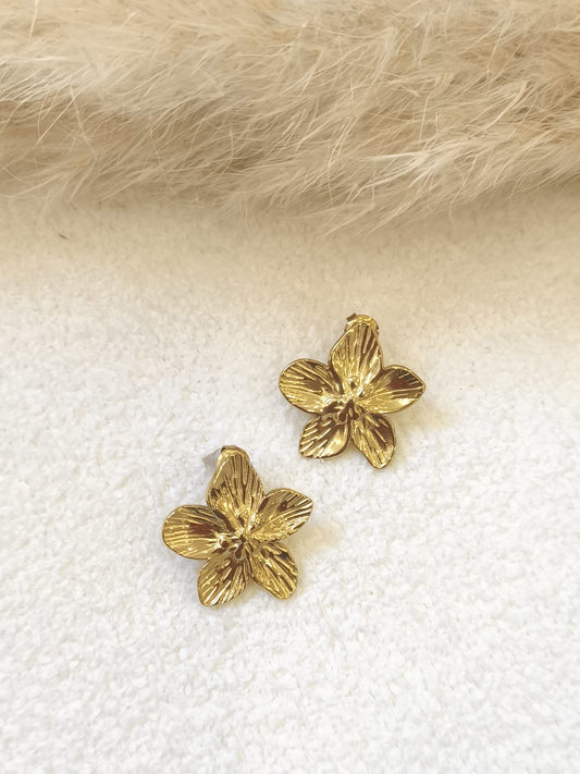 Boucles d'oreilles Elba en acier inoxydable