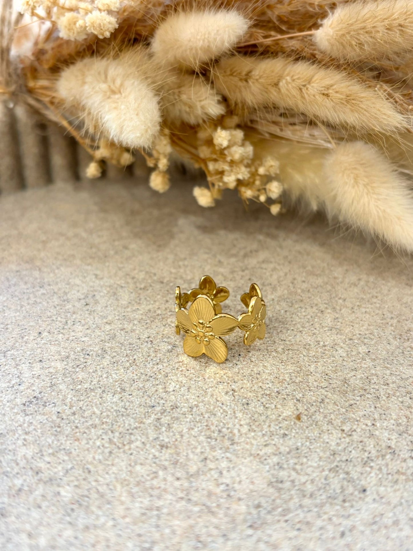 Bague Nivane en acier inoxydable