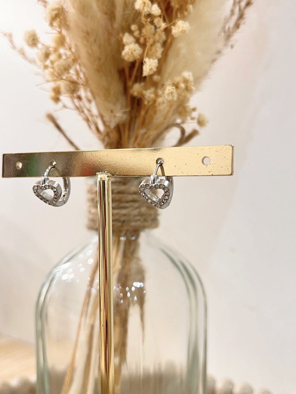 Boucles d'oreilles Aya en acier inoxydable