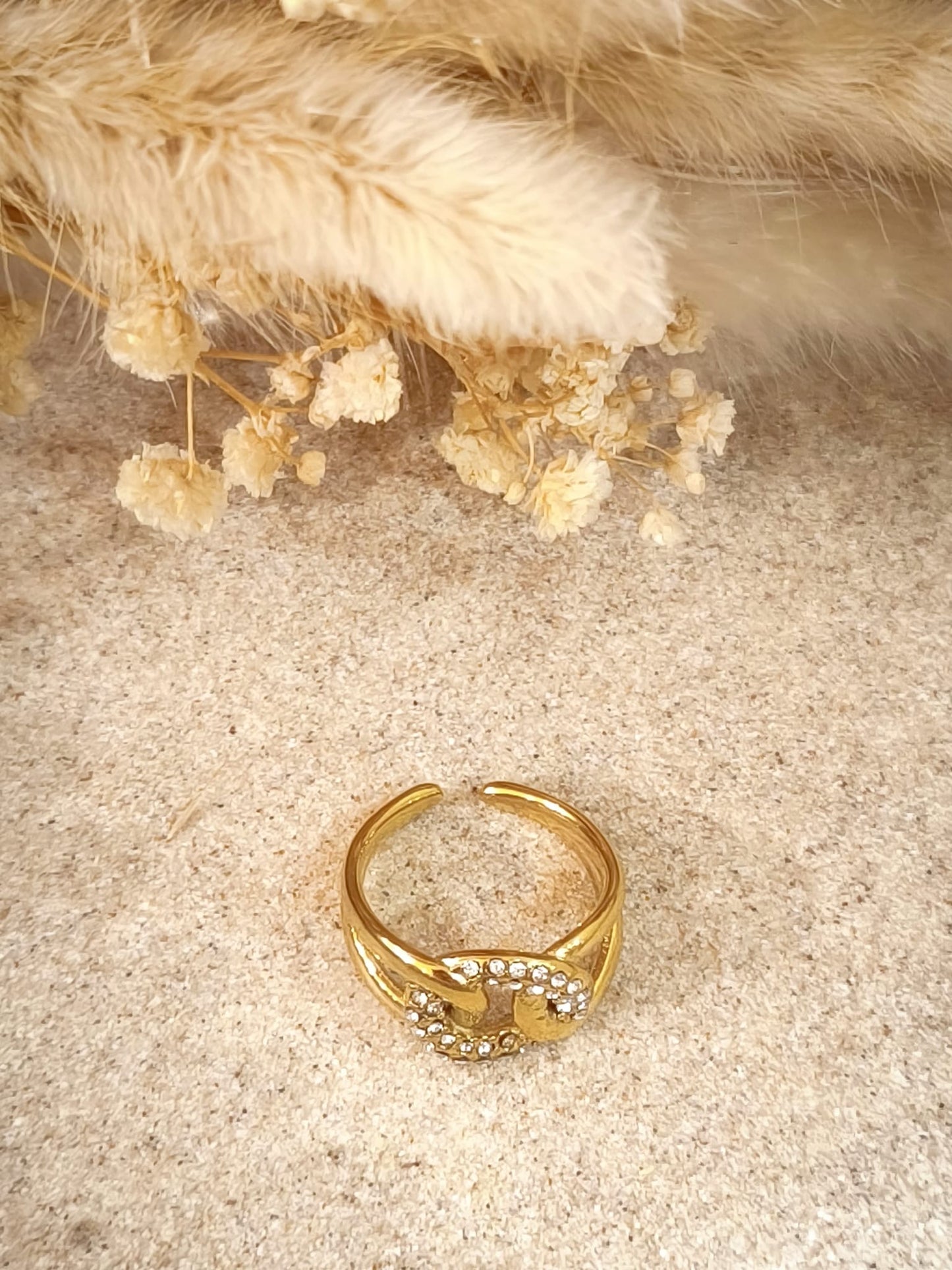 Bague Lya en acier inoxydable