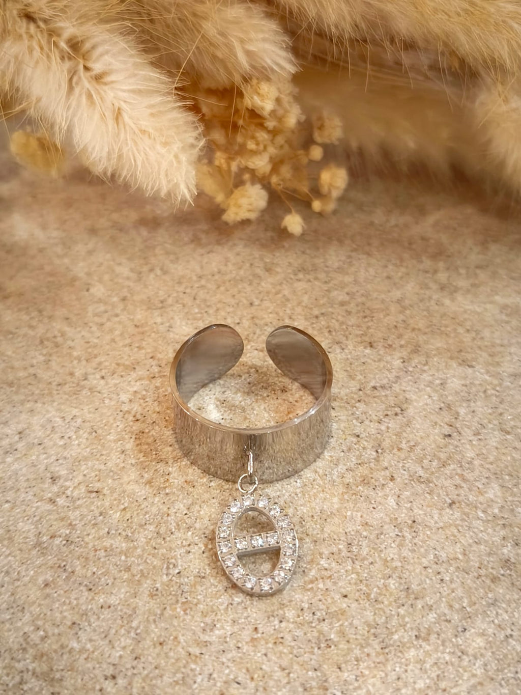Bague Mina en acier inoxydable