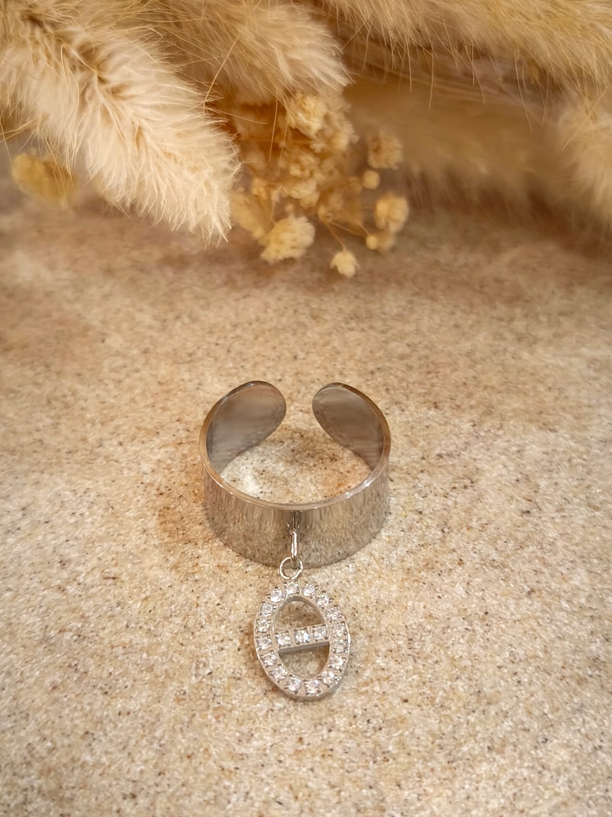 Bague Mina en acier inoxydable