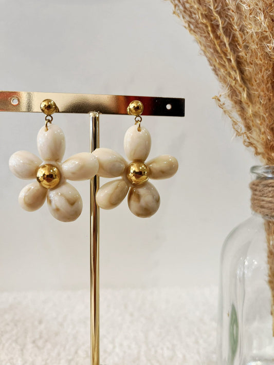 Boucles d’oreilles Clara en acier inoxydable