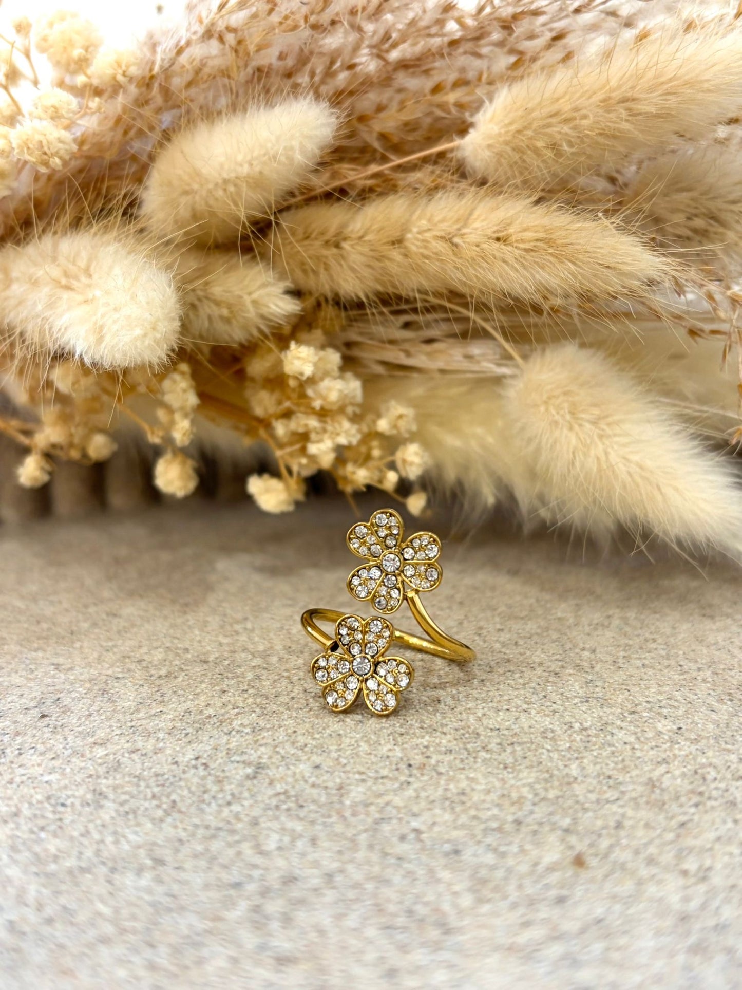 Bague Deliane en acier inoxydable