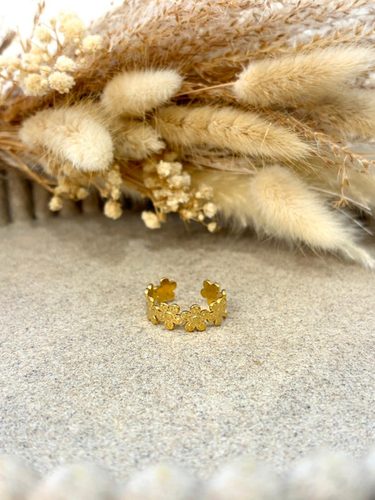 Bague Flaviana en acier inoxydable