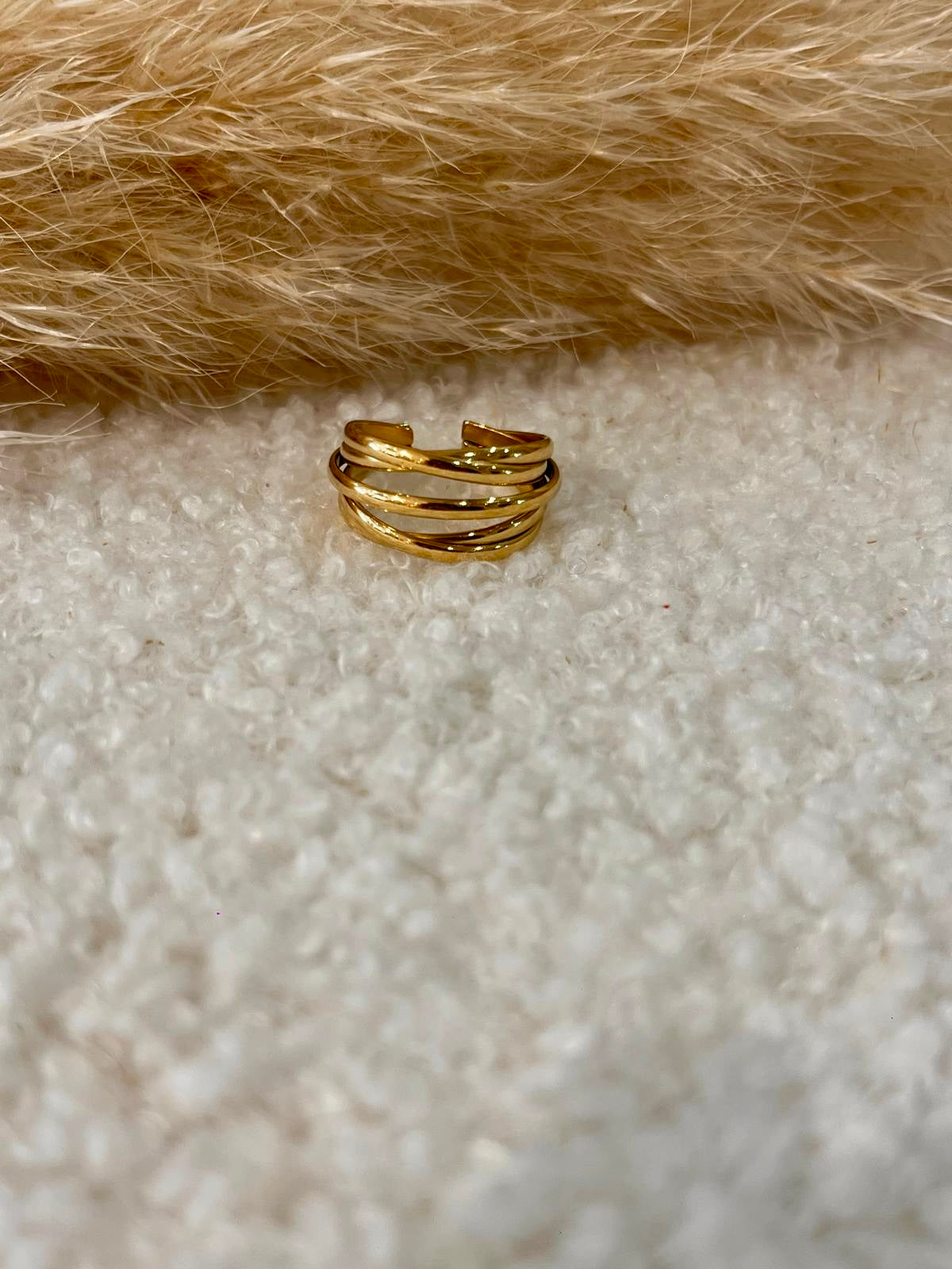 Bague Catherine en acier inoxydable