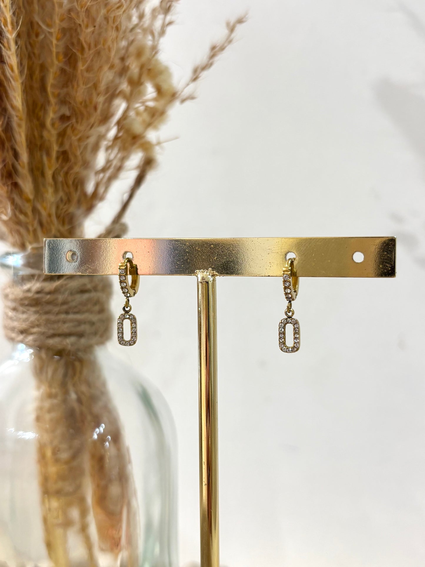 Boucles d’oreilles Marina en acier inoxydable