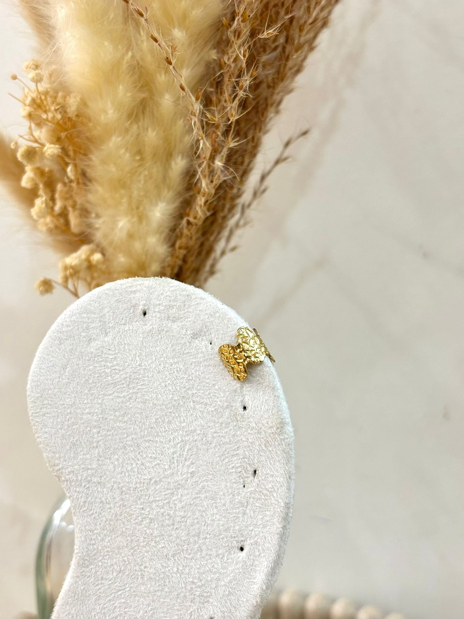 Bijou d'oreille Mireya en acier inoxydable