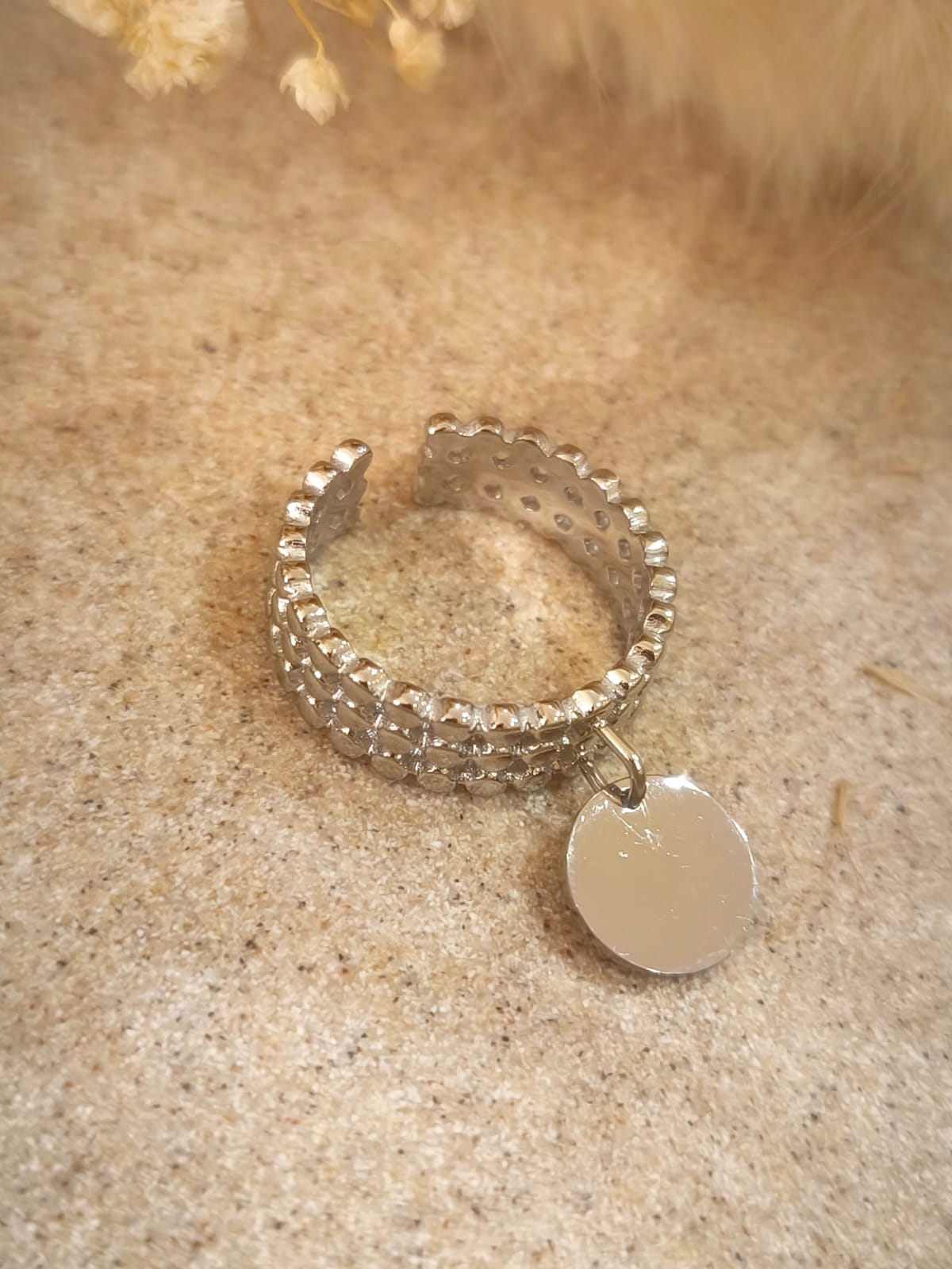 Bague Penelope en acier inoxydable